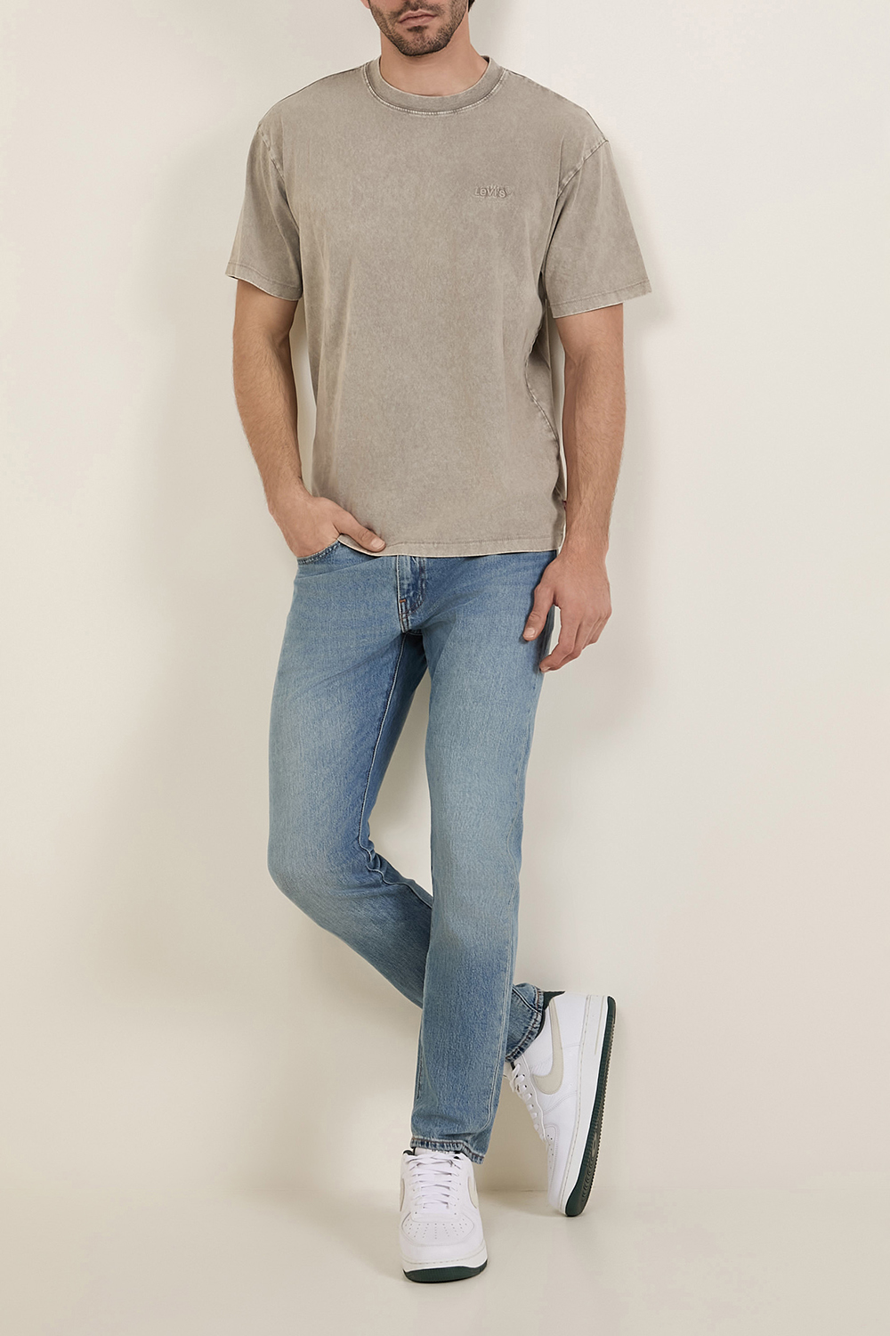 מכנסי ג'ינס סלים טאפר 512